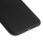 Coque en TPU noire compatible avec iPhone 6 6s Coque en silicone solide Noir poign&eacute;e suppl&eacute;mentaire