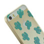 Coque transparente iPhone 5, 5s et SE 2016 TPU cactus transparent