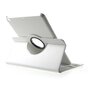&Eacute;tui blanc compatible avec iPad 2017 2018, couvercle rotatif avec support