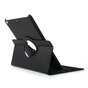 Noir compatible avec iPad 2017 2018, &eacute;tui rotatif en cuir standard