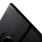Noir compatible avec iPad 2017 2018, &eacute;tui rotatif en cuir standard