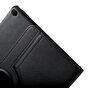 Noir compatible avec iPad 2017 2018, &eacute;tui rotatif en cuir standard