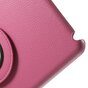 &Eacute;tui rotatif en cuir rose compatible avec iPad mini 4 et &agrave; l&#039;iPad mini 5 (2019)