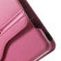 Housse en cuir rose pour iPad mini 4 et iPad mini 5 (2019)