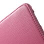 &Eacute;tui rotatif en cuir rose compatible avec iPad mini 4 et &agrave; l&#039;iPad mini 5 (2019)