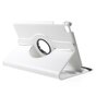 &Eacute;tui rotatif en cuir blanc compatible avec iPad mini 4 et &agrave; l&#039;iPad mini 5 (2019)