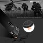 Armure en fibre de carbone noire la coque TPU compatible avec iPhone 7 8