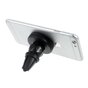Grille de ventilation pour support de voiture magn&eacute;tique universel pour t&eacute;l&eacute;phone - convient compatible avec iPhone / Samsung - Noir
