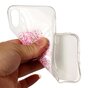 Arbre &agrave; fleurs rose compatible avec la coque en TPU compatible avec iPhone X XS