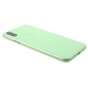 Coque TPU transparente iPhone X XS verte