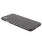 Coque noire compatible avec iPhone X XS Coque en TPU transparente