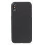 Coque noire compatible avec iPhone X XS Coque en TPU transparente