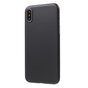 Coque noire compatible avec iPhone X XS Coque en TPU transparente