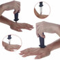 Couteau factice r&eacute;tractable fausse dague en plastique