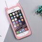 Moustaches de Chat Mignon adapt&eacute;es compatible avec iPhone 5 5s SE 2016 Coque Chaton - Rose