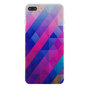 Triangle bleu violet compatible avec la coque rigide iPhone 7 Plus 8 Plus
