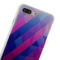 Triangle bleu violet compatible avec la coque rigide iPhone 7 Plus 8 Plus
