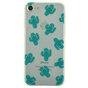 Coque transparente en TPU cactus compatible avec iPhone 7 8 SE 2020 SE 2022