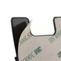 Porte-cartes de t&eacute;l&eacute;phone adh&eacute;sif en silicone Universal Cardholder - Noir