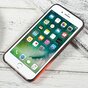 Coque en TPU &agrave; changement de couleur fluorescente thermique compatible avec iPhone 6 6s - Rouge