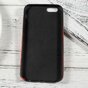 Coque en TPU &agrave; changement de couleur fluorescente thermique compatible avec iPhone 6 6s - Rouge
