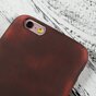 Coque en TPU &agrave; changement de couleur fluorescente thermique compatible avec iPhone 6 6s - Rouge