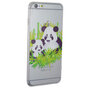 Transparent Panda Bambou compatible avec iPhone 6 Plus 6s Plus Coque