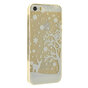 Coque en silicone de No&euml;l d&#039;hiver blanc compatible avec iPhone 5 5s SE 2016