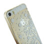 Coque en silicone de No&euml;l d&#039;hiver blanc compatible avec iPhone 5 5s SE 2016