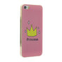 Pink Amsterdam Princess convient compatible avec iPhone 5 5s SE 2016 Coque en TPU avec couronne