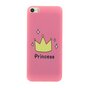 Rose Amsterdam princesse iPhone 5 5s SE 2016 TPU &eacute;tui housse couronne