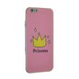 Coque rose Amsterdam Princess compatible avec iPhone 6 6s, coque couronne