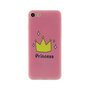 Housse de protection en silicone rose pour princesse Amsterdam iPhone 7 8 SE 2020 SE 2022