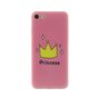 Coque en silicone rose Amsterdam Princess compatible avec iPhone 7 8 SE 2020 SE 2022