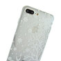 Coque en silicone blanc neige de No&euml;l compatible avec iPhone 7 Plus 8 Plus