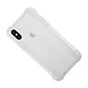 Coque robuste en TPU, protection transparente la coque compatible avec iPhone X XS