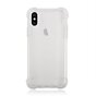 Coque robuste en TPU, protection transparente la coque compatible avec iPhone X XS