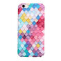 Coque rigide &agrave; &eacute;cailles color&eacute;es la coque compatible avec iPhone 6 6s