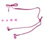 Bouchons d&#039;oreilles intra-auriculaires avec fermeture &agrave; glissi&egrave;re rose