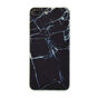 Coque en TPU en marbre noir compatible avec la couverture en marbre iPhone 7 Plus 8 Plus