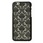 Coque Baroque Noire iPhone 6 6s Hard Case Fleur de Damas au Henn&eacute; Case