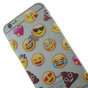 Emoji transparent compatible avec iPhone 6 Plus 6s Plus coque coque smiley