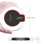 Chargeur sans fil universel transparent sans fil Qi chargeur chargeur sans fil
