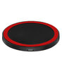 Tapis de chargement Qi universel sans fil avec anneau noir et rouge