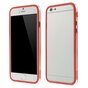 Coque pare-chocs rouge la coque compatible avec iPhone 6 6s