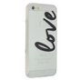 Coque transparente en TPU compatible avec iPhone 5 5s SE 2016 love cover