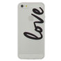Coque transparente en TPU compatible avec iPhone 5 5s SE 2016 love cover
