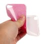 &Eacute;tui &agrave; paillettes rose ombr&eacute; compatible avec iPod Touch 5 6 7 &eacute;tui en TPU