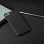 Housse de protection en TPU noir mat compatible avec iPhone 7 8 SE 2020 SE 2022