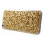 Coque transparente en TPU ruban de feuille d&#039;or compatible avec iPhone 6 Plus 6s Plus couverture dor&eacute;e